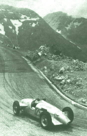 Hermann Müller (Auto Union) Grossglockner Mountain Pass 1939